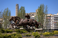 Camps Elisis, gran parque de Lleida a orillas del Segre